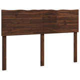 Live Edge Headboard ROSTOCK Dark Brown 150 cm Solid Acacia Wood 903221