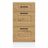 Kitchen Base Cabinet Kalmar Artisan Oak Engineered Wood 854249