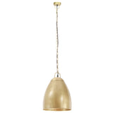 Hanging Lamp Brass Iron with brass coating 32 cm diameter 320560