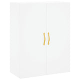 Highboard White 69,5x34x180 cm Engineered Wood 3195771