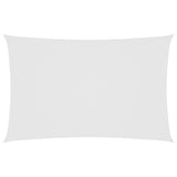 Sunshade Sail Oxford Fabric Rectangular 5x8 m White 135276