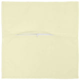 Cushion Cover 6 pcs HOUTEN Cream 80 x 80 cm Polyester 921720