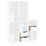 Side Cabinets 5 pcs "ODDA" White 40x24x79 cm Solid Wood Pine 3365361