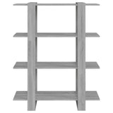 Book Cabinet/Room Divider Grey Sonoma 100x30x123.5 cm 813564