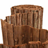 Bark Fence Brown 600 x 180 cm Bark 42006513
