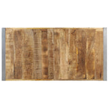 Coffee Table 140x70x40 cm Rough Mango Wood 321587