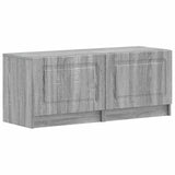 5 Piece LED TV Cabinet Grey Sonoma Engineered Wood 3417010