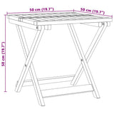 3 Piece Folding Garden Dining Set Solid Wood Acacia 3206329