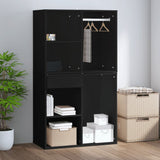 Dressing Cabinet Black Engineered wood Dressing Cabinet 808847
