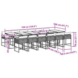 Garden Dining Set 3211311