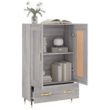 Highboard Grey Sonoma 69.5x31x115 cm Engineered Wood 830306