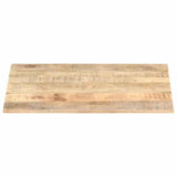 Table Top Solid Mango Wood 15-16 mm 90x70 cm 286018