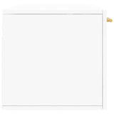 Wall Cabinet White 100x36.5x35 cm Engineered Wood 830116