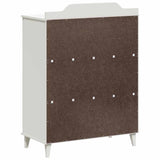 Sideboard with Chalkboard White 80 x 40 x 110 cm 42003030