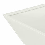 Garden Planter 5 pcs White 50 x 50 x 15 cm Cold-rolled Steel 873827