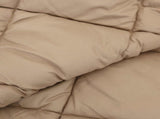 Winter Duvet Taupe 220 x 260 cm Microfiber 42025702