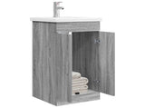 Bathroom Vanity with Sink Grey Sonoma 42 x 40 x 84.5 cm 890677