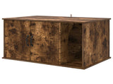 Cat House Smoked Oak 85 x 55 x 50 cm Engineered Wood 8000739