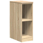 ZNTS Garage Storage Cabinet Sonoma Oak 30x51x85 cm Solid Wood Pine 860528