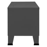 Industrial TV Cabinet Anthracite 105x35x42 cm Metal 339620