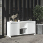 TV Cabinet White 102x37.5x52.5 cm Engineered Wood 809791