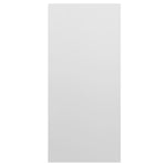 Book Cabinet/Sideboard High Gloss White 66x30x130 cm Engineered Wood 800159