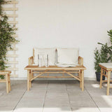 Coffee Table Brown 110 x 50 x 43 cm Bamboo 4106594