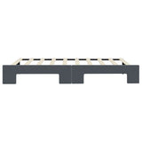 Daybed with Trundle without Mattress Dark Grey 90x190 cm Single 3197392