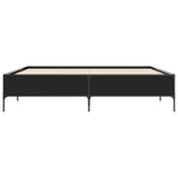 Bed Frame without Mattress Black 180x200 cm Super King 3279782