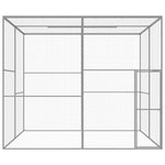 ZNTS Cat Cage 3x3x2.5 m Galvanised Steel 146361