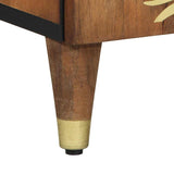 Sideboard Brown 60 x 33 x 75 cm Solid Mango Wood 4018738