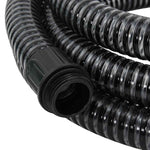 Suction Hose with Brass Connectors Black 1.1" 20 m PVC 151066