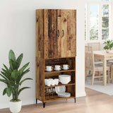 Highboard Old Wood 69.5 x 34 x 180 cm Engineered Wood 3415792
