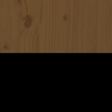 Sideboard Honey Brown 100x40x75 cm Solid Wood Pine 820145