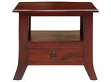 Bedside Cabinet Brown 40 x 40 x 45,5 cm Solid Mahogany Wood 42009932