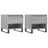 Coffee Tables 2 pcs Grey Sonoma 50x46x50 cm Engineered Wood 830937