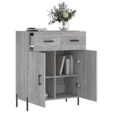 Sideboard Grey Sonoma 69.5x34x90 cm Engineered Wood 827994