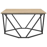Coffee Table Sonoma Oak 80 x 80 x 45 cm 868274