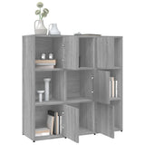 Book Cabinet Grey Sonoma 90x30x90 cm Engineered Wood 815550