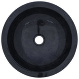 ZNTS Sink 40x12 cm Marble Black 142774