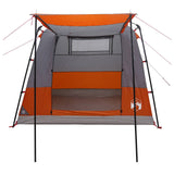 Party Tent Grey and Orange 4-Person 42017447