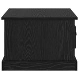 Coffee Table Black Oak 50 x 50 x 35 cm Engineered Wood 881372