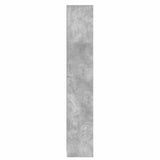 Bathroom Cabinet Concrete Grey 30 x 33 x 190 cm Engineered Wood 890755