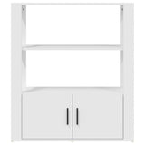 Sideboard White 80x30x90 cm Engineered Wood 819460