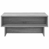 Coffee Table Grey Sonoma 80 x 46 x 35 cm Engineered Wood 8000225