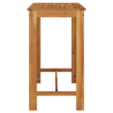 Garden Bar Table 120x60x105 cm Solid Wood Acacia 319701