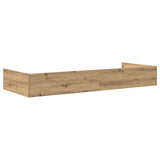 Bed Frame with Drawer Artisan Oak 100 x 200 cm Engineered Wood 3335228