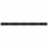 Rug Rectangular Dark Brown60x1000 cm Bamboo 376863