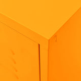 TV Cabinet Mustard Yellow 105x35x50 cm Steel 336227