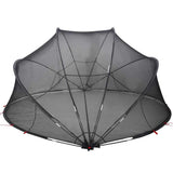 Pool Dome Folding Manual Black 336 x 322 x 160 cm 42001105